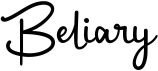 preview image of the Beliary font