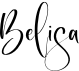 preview image of the Belisa font