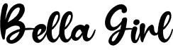 preview image of the Bella Girl font