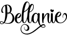 preview image of the Bellanie font
