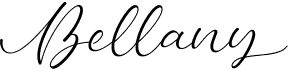preview image of the Bellany font