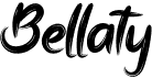 preview image of the Bellaty font