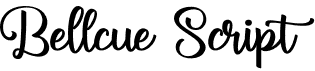 preview image of the Bellcue Script font