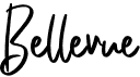 preview image of the Bellevue font