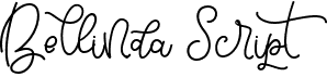 preview image of the Bellinda Script font