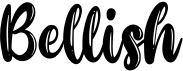 preview image of the Bellish font