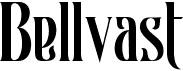 preview image of the Bellvast font