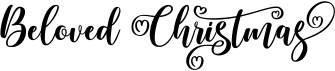preview image of the Beloved Christmas font
