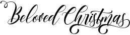 preview image of the Beloved Christmas font