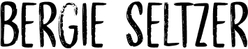 preview image of the Bergie Seltzer font