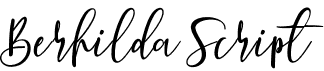 preview image of the Berhilda Script font