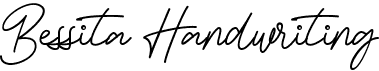 preview image of the Bessita Handwriting font
