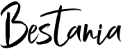 preview image of the Bestania font