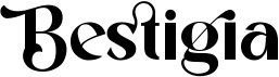 preview image of the Bestigia font