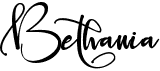 preview image of the Bethania font