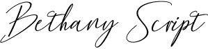 preview image of the Bethany Script font