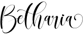 preview image of the Betharia font