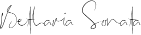 preview image of the Betharia Sonata font