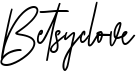 preview image of the Betsyclove font