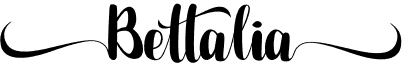 preview image of the Bettalia font