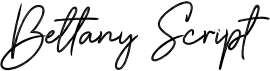 preview image of the Bettany Script font