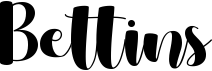 preview image of the Bettins font