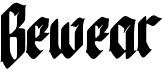 preview image of the Bewear font