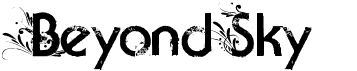 preview image of the Beyond Sky font