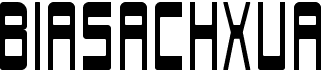 preview image of the Biasachxua font