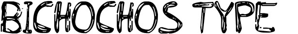 preview image of the Bichochos Type font