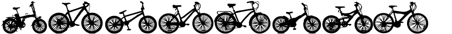 preview image of the Bicycle TFB font