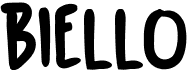 preview image of the Biello font