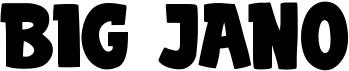 preview image of the Big Jano font