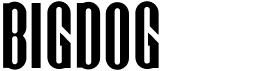 preview image of the Bigdog font