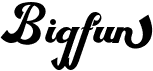 preview image of the Bigfun font