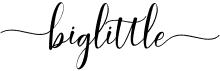 preview image of the Biglittle Script font