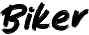preview image of the Biker font
