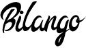 preview image of the Bilango font