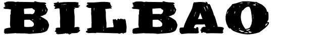 preview image of the Bilbao font