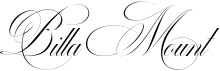 preview image of the Billa Mount font