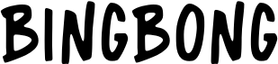preview image of the Bingbong font