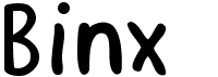 preview image of the Binx font