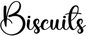 preview image of the Biscuits font