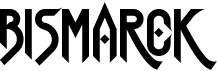 preview image of the Bismarck font