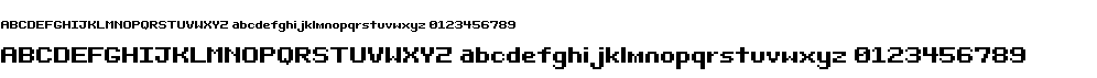 preview image of the Bit Darling 10 font