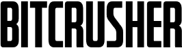 preview image of the Bitcrusher font