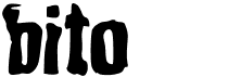 preview image of the Bito font