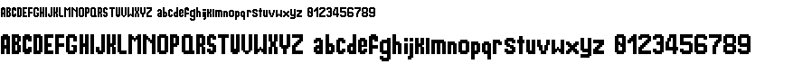 preview image of the BitPap font