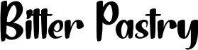 preview image of the Bitter Pastry font