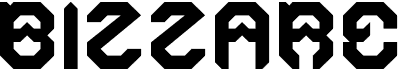 preview image of the Bizzare font